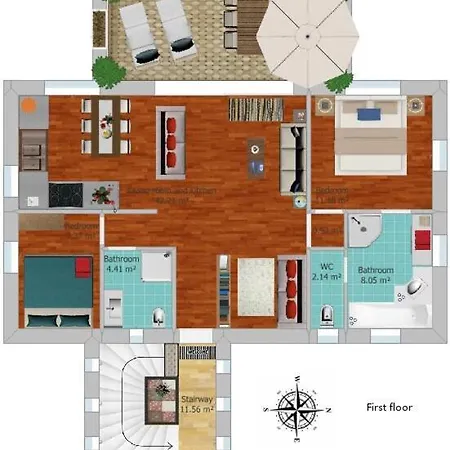 Sajkod-az Oeboel Csendje Апартаменты *